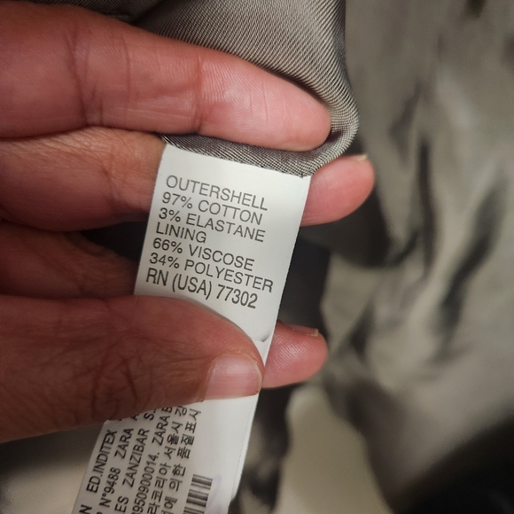 Zara tailored fit blazer size 46 - Picture 9 of 9